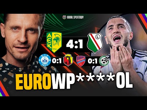 LEGIA ROZBITA NA CYPRZE! JAGIELLONIA WYGRAŁA W DANII! RAKÓW - MACCABI 0:1| ANALIZUJEMY!