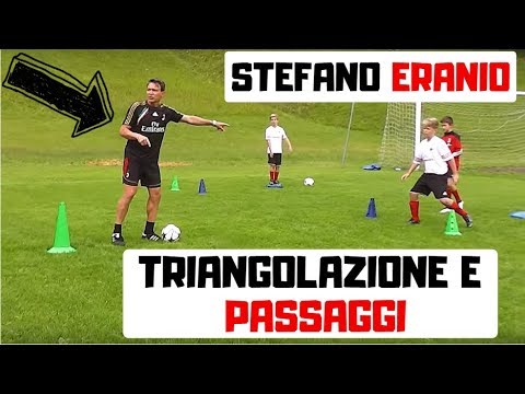 Triangolazione e passaggi nel calcio? Eranio te li spiega al Milan Camp di Cortina!