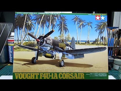 Tamiya 1/48 Vought Corsair F4U-1A..Full Build & Review.