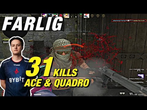 farlig faceit ancient game (31 kills) CSGO farlig POV