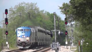 preview picture of video 'Amtrak Capitol Limited In Shenandoah Junction, WV'