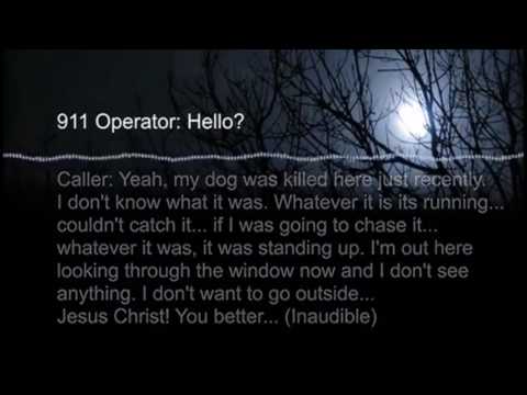 Squatch Stories: "God, he's big!" The Bigfoot 911 Call