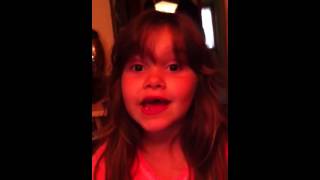 Gia sings They Are Not Witches by Guided By Voices (Acapell