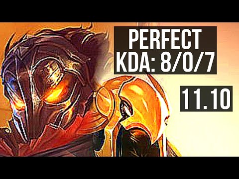 VIKTOR vs AZIR (MID) | 8/0/7, Legendary, 300+ games | NA Diamond | v11.10