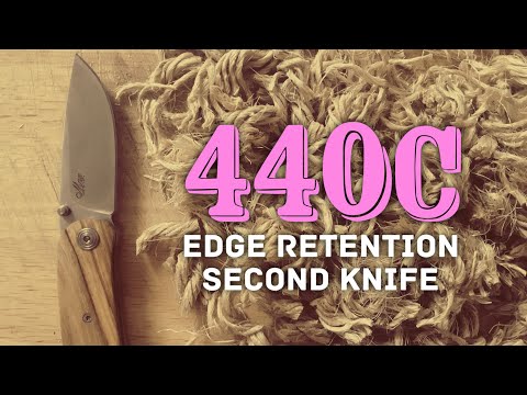 Edge Retention Test: 440c in a Lionsteel Mini