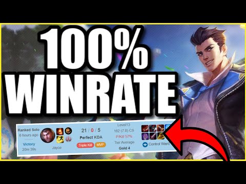 THE 100% WINRATE JAYCE PLAYER!  THIS JAYCE IS GOING FOR WHAT HAS NEVER BEEN DONE BEFORE!