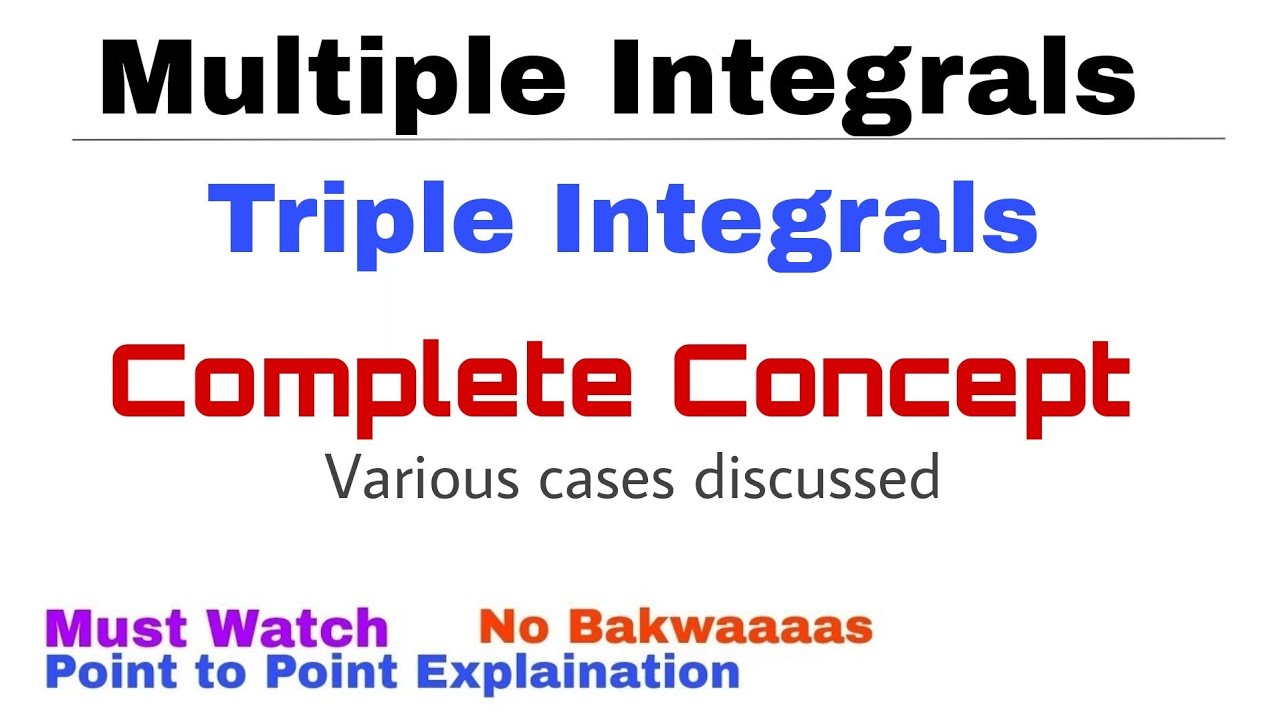 Triple Integrals