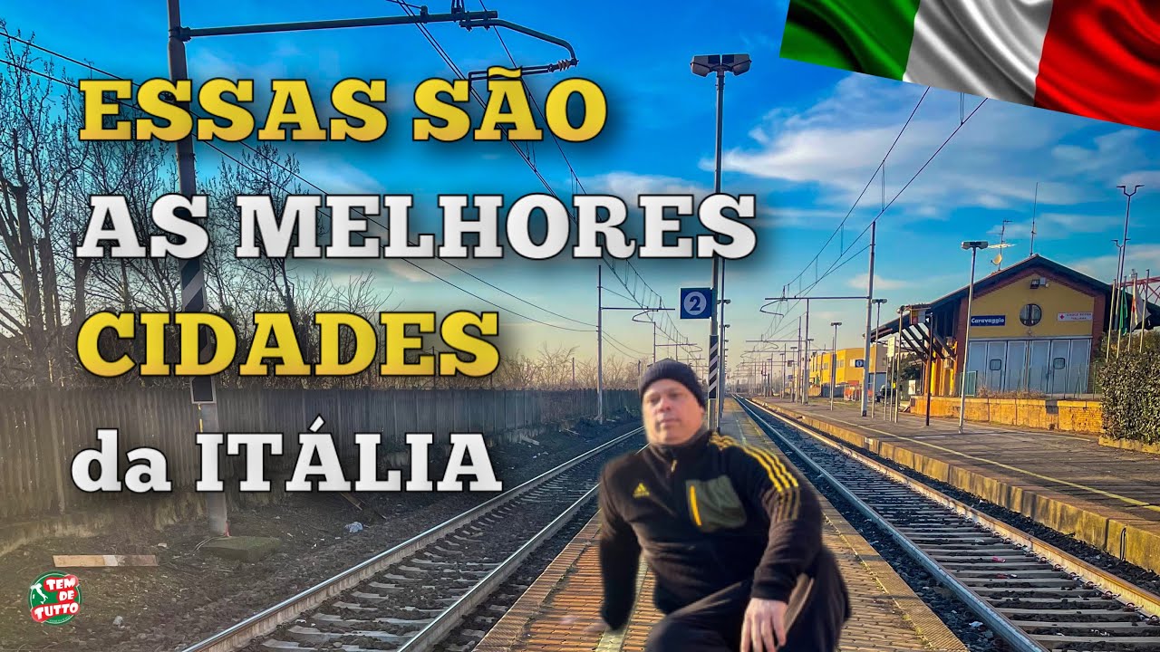 ONDE MORAR NA ITÁLIA 2024 / essas são as melhores cidades 🇮🇹