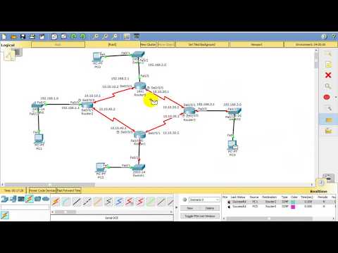 configure 4 routers - cisco