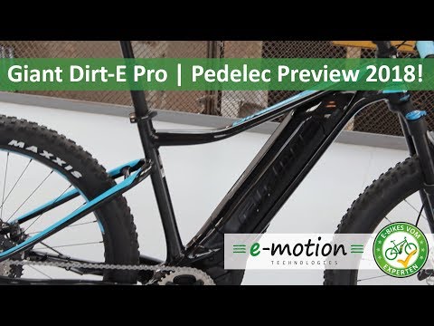 Giant Dirt-E Pro: e-Bike Neuheiten 2018 | Pedelec Preview, Vorschau
