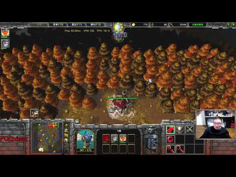 新玩法火魔小黑强耗三流氓  魔兽争霸 FQQ