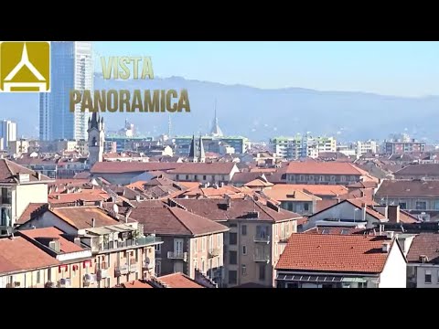 Torino videotour immobiliare, esclusivo appartamento panoramico al nono e ultimo piano in vendita.
