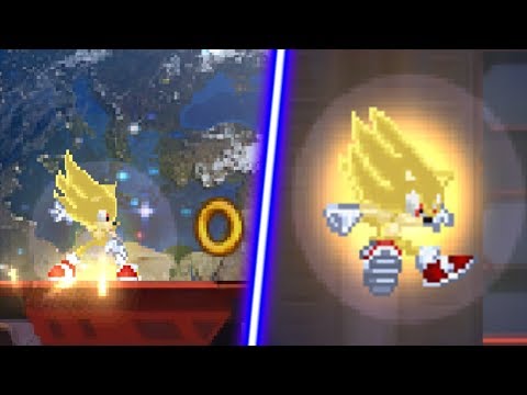 Sonic Forces 2D - Super Sonic (Fan Game)