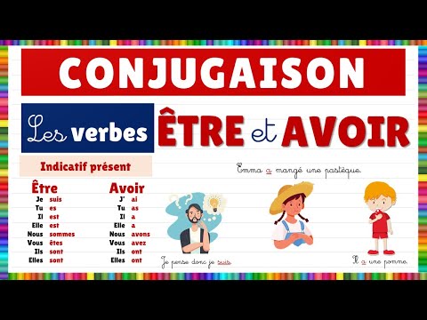 Conjugaison : les verbes être et avoir