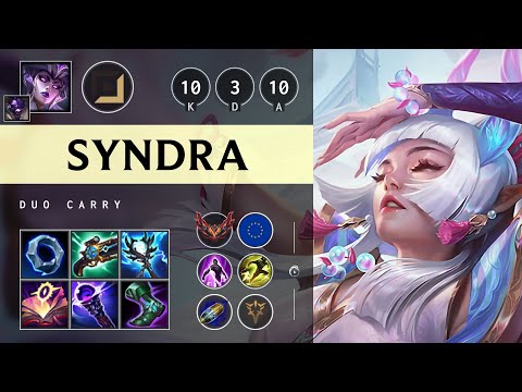 Syndra Carry vs Kalista: Legendary - EUW Grandmaster Patch 25.S1.1