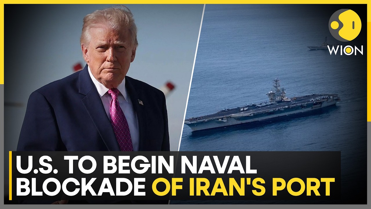 Hormus Crisis Deepens: Trump Orders Naval Blockade Of Iran To Secure Critical Waterway | WION