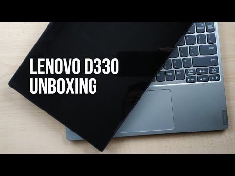 Lenovo Ideapad D330 Unboxing