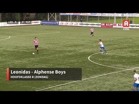 Samenvatting Leonidas - Alphense Boys (zondag 9 september)