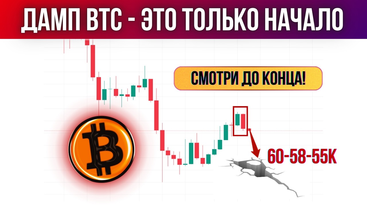 ⚠️ ПРЕДЕЛЬНОЕ ВНИМАНИЕ ДАННОМУ ВИДЕО! ПРОГНОЗ ПО БИТКОИНУ