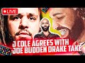 J Cole agrees with Joe Budden about Drake First Person Shooter