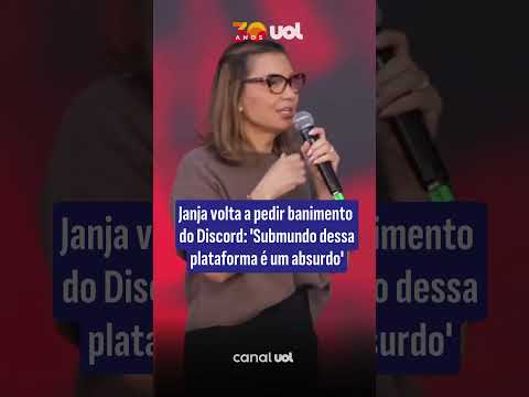 Janja volta a pedir banimento do Discord: ‘Submundo dessa plataforma é um absurdo’