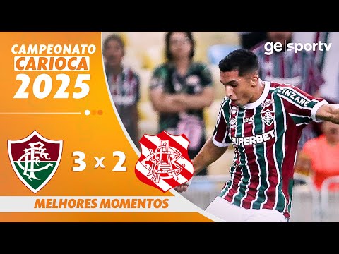Gols e lances de Fluminense x Bangú