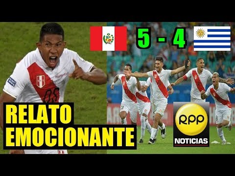 Penales Perú (5) - (4) Uruguay || Relato Emocionante RPP - Gino Bonatti y Diego Rebagliati