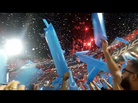 "Recibimiento de Cerro Porteño vs Gremio Copa Libertadores 2018" Barra: La Plaza y Comando • Club: Cerro Porteño • País: Paraguay