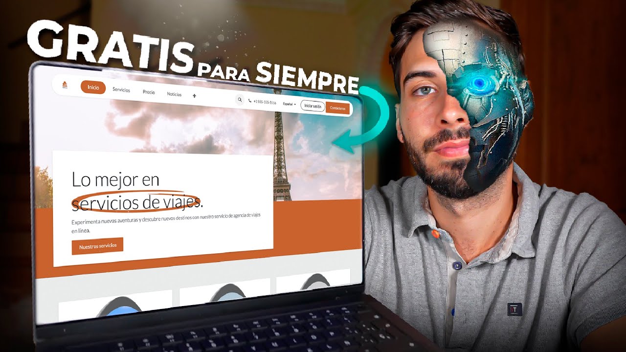 Creo una web en SEGUNDOS Gratis para SIEMPRE por IA 💰 Guía Completa FÁCIL con Odoo