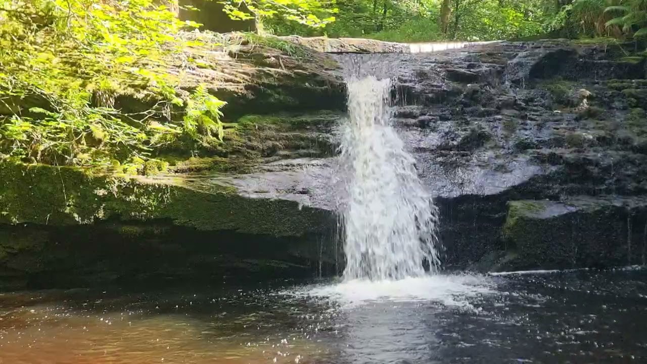 Blackling Force Waterfall Natural Plunge Pool ASMR