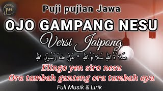 Download lagu OJO GAMPANG NESU Puji pujian Jawa... mp3