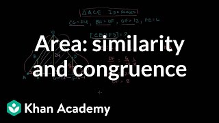 Finding Area Using Similarity and Congruence