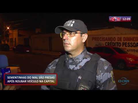 ROTA DO DIA (25.10) Bandidos presos apoÌs roubar veiÌculos na zona norte
