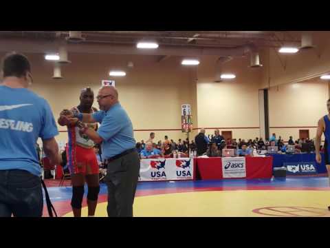 USA Wrestling Veterans Nationals- Greco 76kg Div D (Hall vs Gransbery)