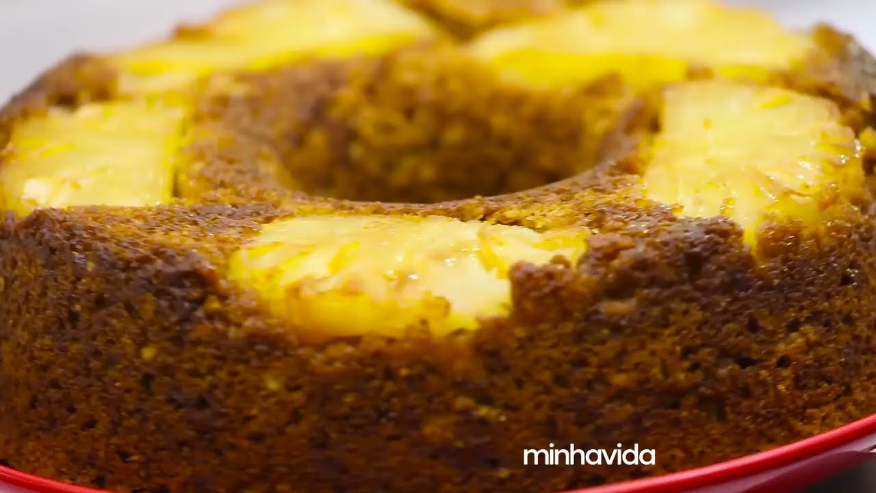The best whole wheat pineapple cake in 1 minute: easy and delicious!