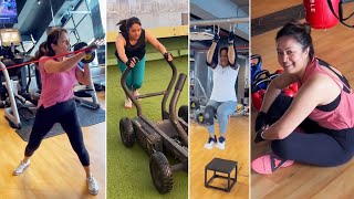 Actress Jyothika Latest Gym Workout Video  To Stay