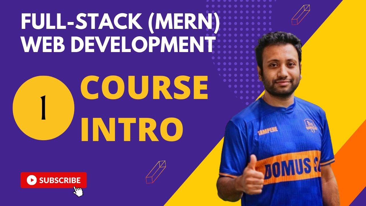 1. Full-stack web development in Bangla | Course Intro and Basic setup