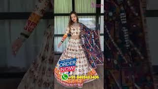 Patola Style White Chaniya Choli haul, Designer 2022 Navaratri Special Collection, Chaniya choli