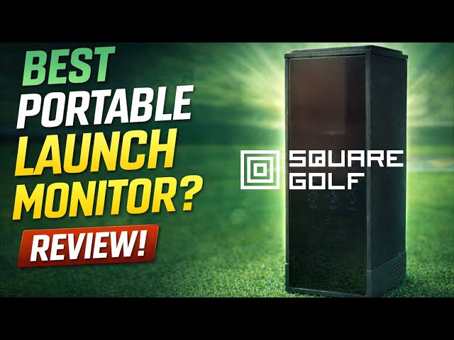 Vídeo relacionado con Square Golf Monitor de Lanzamiento Unisex para Interiores, Color Negro