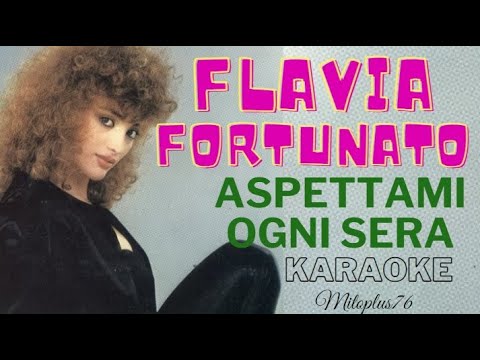 FLAVIA FORTUNATO - ASPETTAMI OGNI SERA KARAOKE FAIR USE festival Sanremo 1984