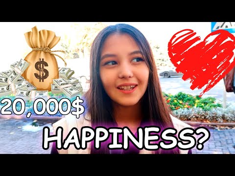 O que você precisa para ser FELIZ?, perguntei às pessoas em Bishkek