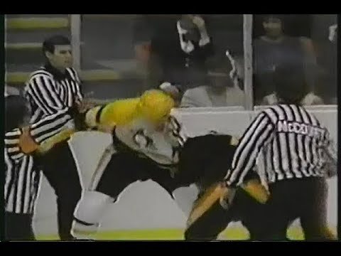 Mario Lemieux vs Gary Lupul