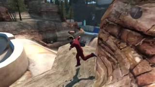 Skate 3|how to get to the top of mega park with no marker👻 Glitch