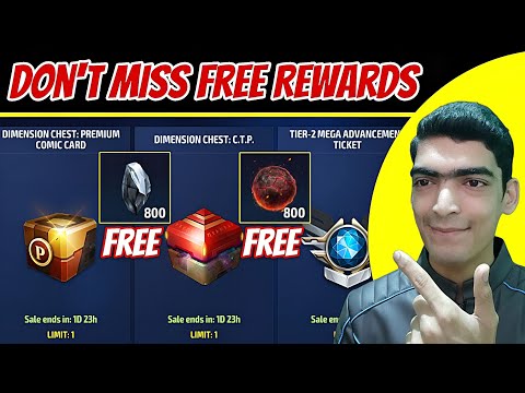 🎁 Don't Miss Free P-Card, CTP, Mega T2 Ticket, T4 Materials & More Rewards | Marvel Future Fight 