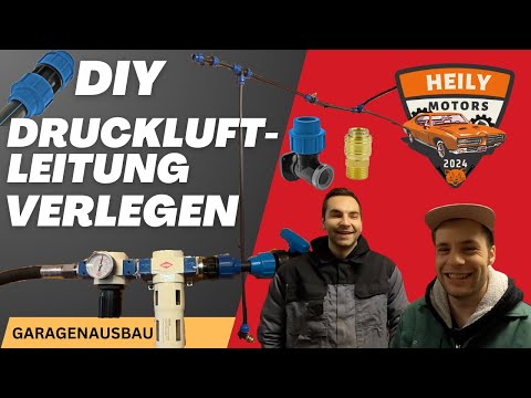 Druckluftleitung verlegen DIY  🔧 - HeiLy Motors Alltag