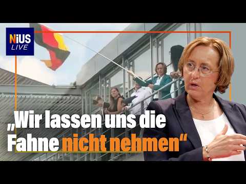 Polizei gegen Deutschlandfahne: Beatrix von Storch packt aus | NIUS Live