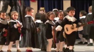 VILLANCICO TUNA  niños 1, 2 y 3 AÑOS 2015