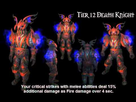 Death Knight T12 patch 4.2 (Set bonuses)