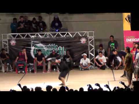 Street Son vs Amazon Bboy - Battle of the year Brasil 2011