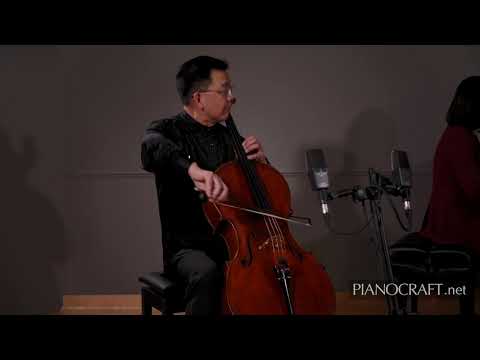 Kreisler Schön Rosmarin Bo Li cello, Hai Jin Piano
